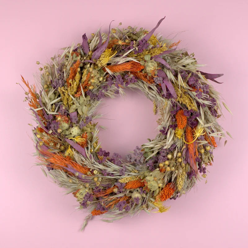 Trockenblumenkranz - All Seasons Bunt Ø 30 cm