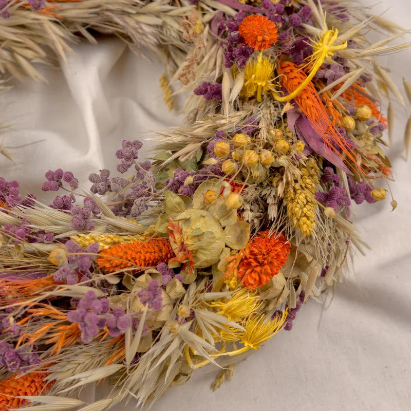 Trockenblumenkranz - All Seasons Bunt Ø 30 cm
