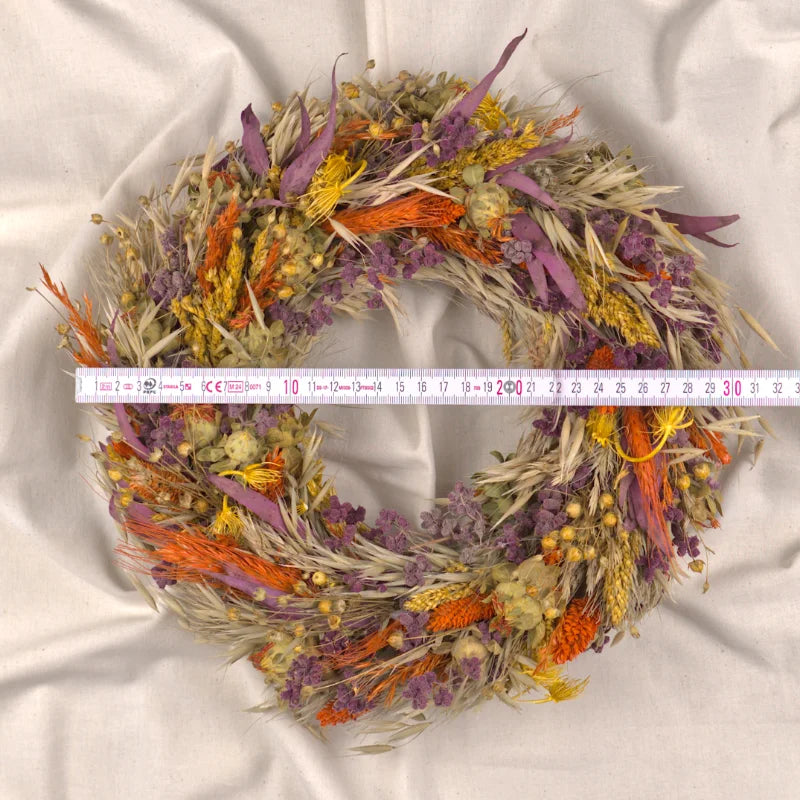 Trockenblumenkranz - All Seasons Bunt Ø 30 cm