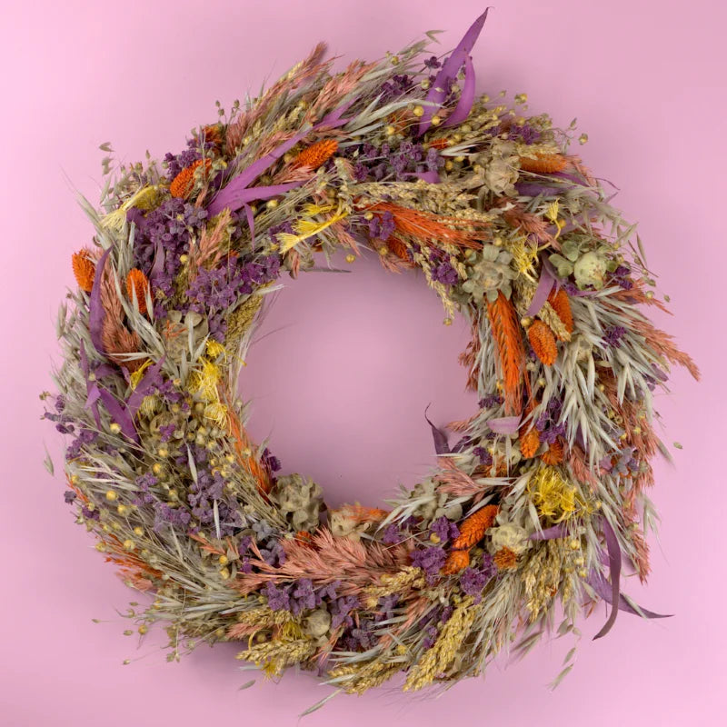 Trockenblumenkranz - All Season Bunt Ø 40 cm