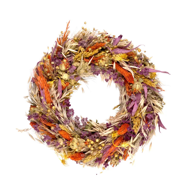 Trockenblumenkranz - All Seasons Bunt Ø 30 cm