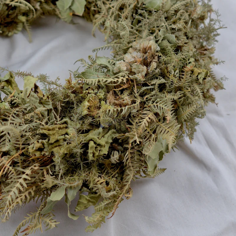 Trockenblumenkranz - All Season Grün Ø 40 cm