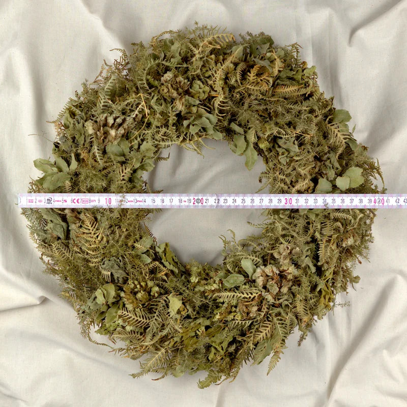 Trockenblumenkranz - All Season Grün Ø 40 cm