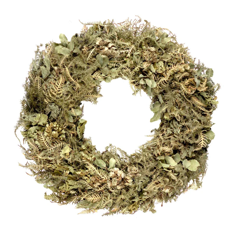 Trockenblumenkranz - All Season Grün Ø 40 cm