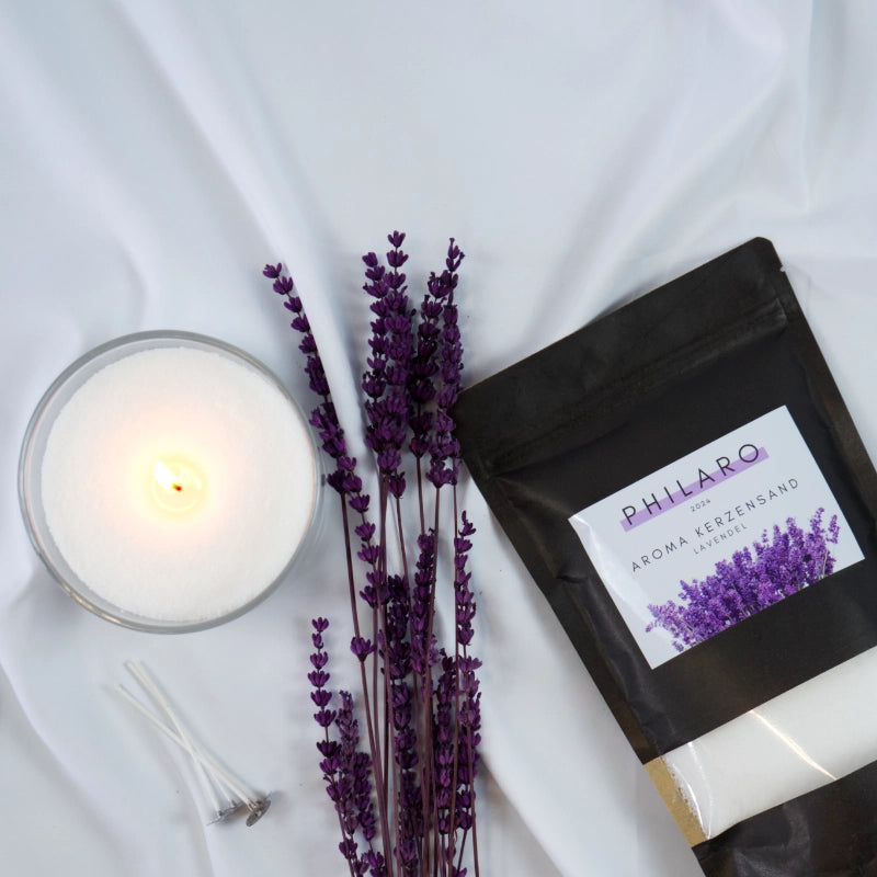 Kerzensand mit Duft - Vanilla