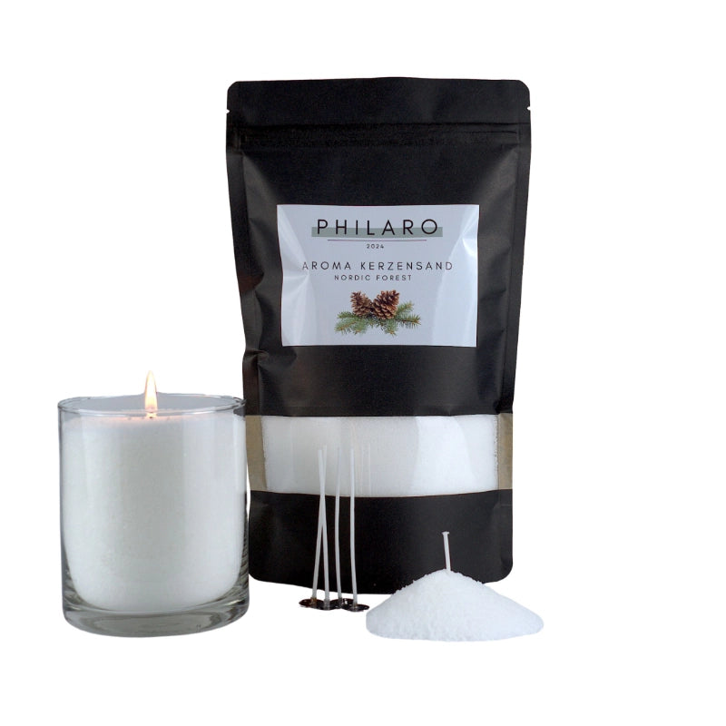 Kerzensand mit Duft - Nordic Forest