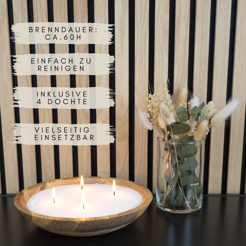 Kerzensand mit Duft - Vanilla