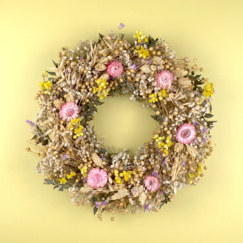 trockenblumenkranz-wandkranz-tischkranz-natur-gelb