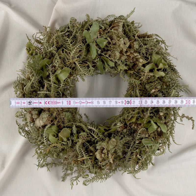 Trockenblumenkranz - All Seasons Grün Ø 30 cm