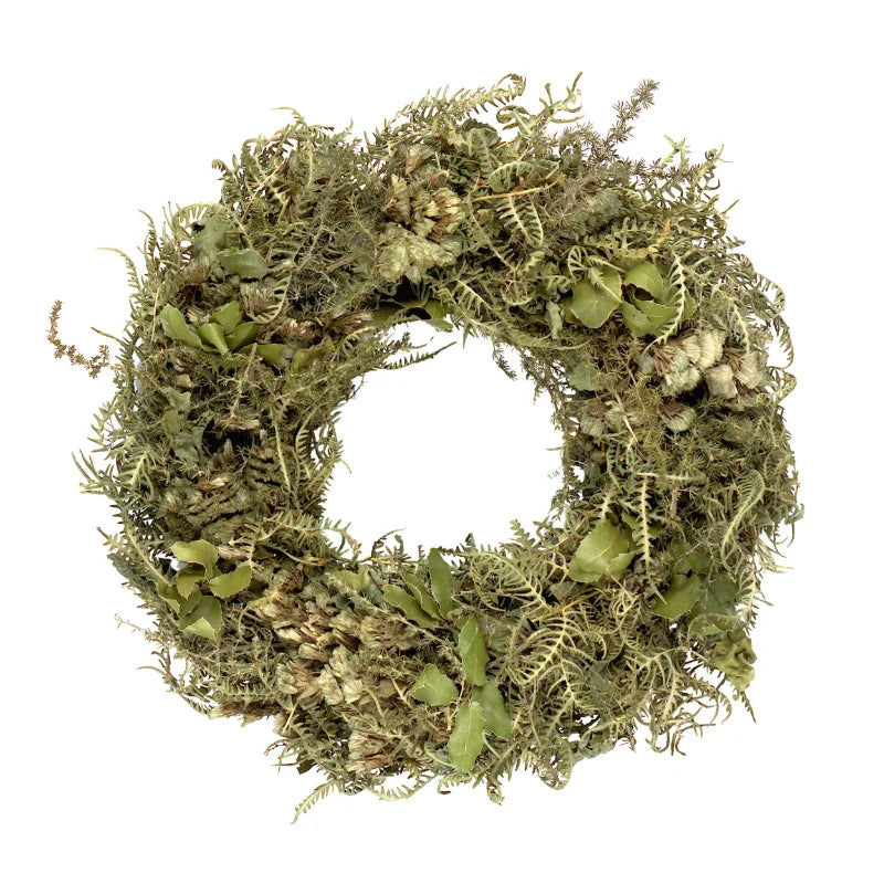 Trockenblumenkranz - All Seasons Grün Ø 30 cm