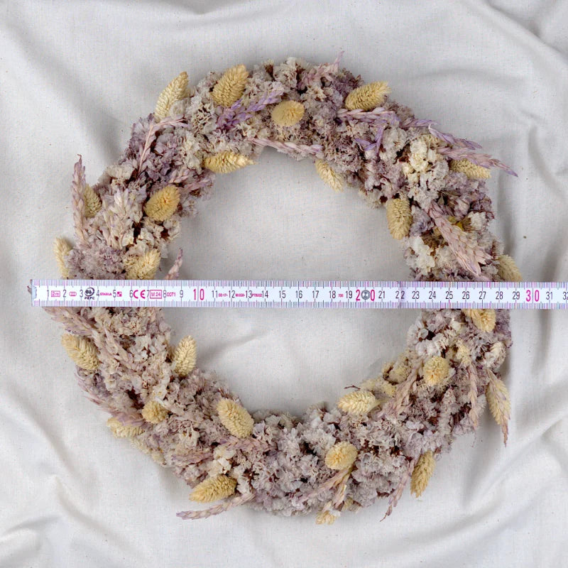 Trockenblumenkranz - Slim - Lila Ø 30 cm