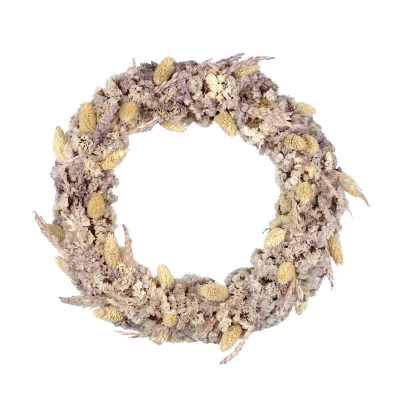 Trockenblumenkranz - Slim - Lila Ø 30 cm