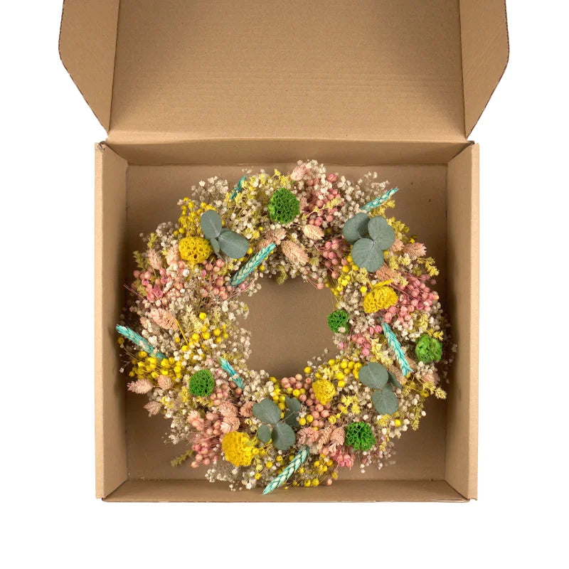 Trockenblumenkranz - Bunt Ø 30 cm